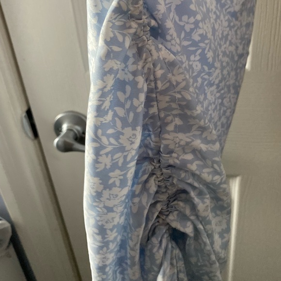 Garage floral blue dress - Picture 3 of 5